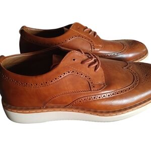 George Tan Leather Oxfords
